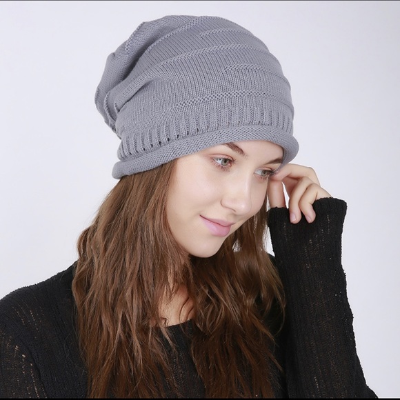 Trendy Slouch Beanie Gray - Picture 1 of 4